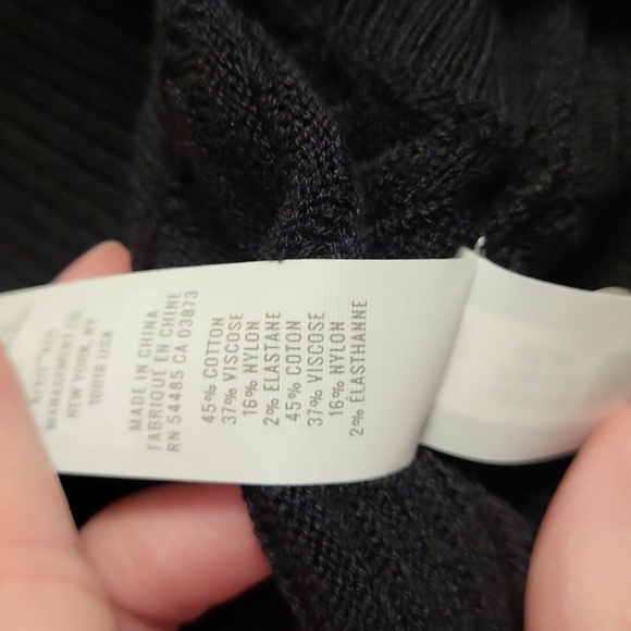 NWT! Offline by AERIE Black Home Stretch Off the Shoulder Sweater! Size M! - Picture 6 of 17